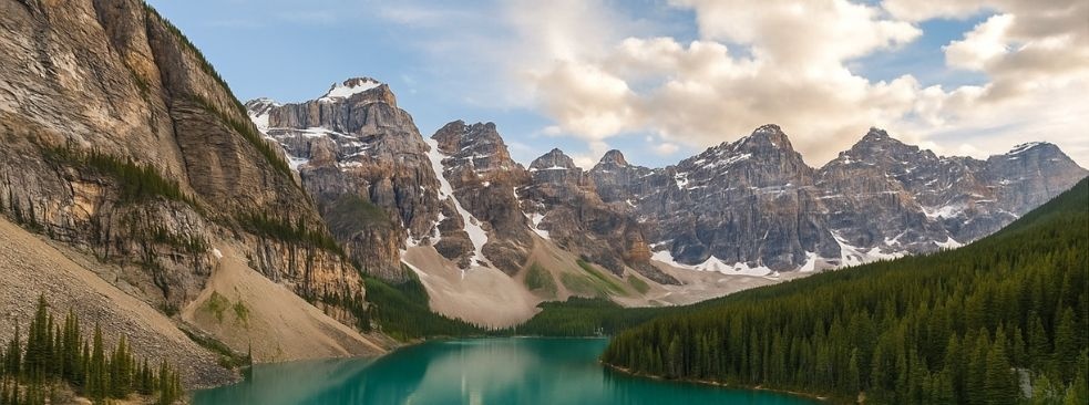 Scenery of the Rocky Mountains