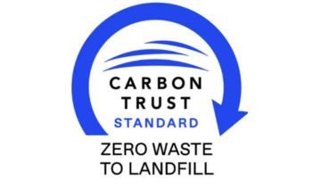 Logo for the Carbon Trust Standard for Zero Waste to Landfill