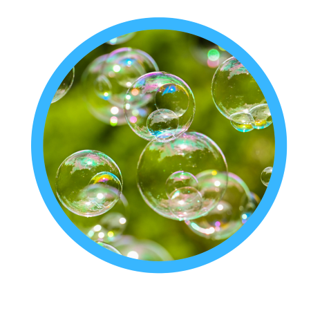 colourful bubble