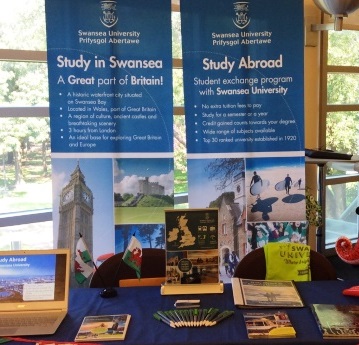 Stand at Learning Abroad Fair