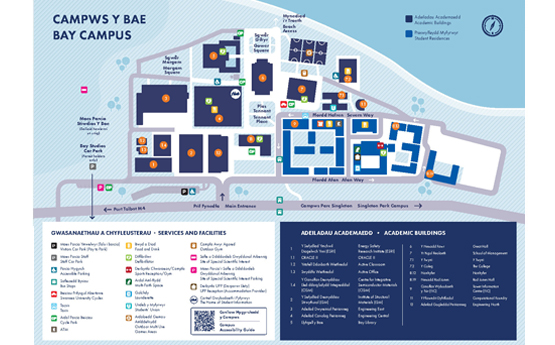 Bay Campus Map 