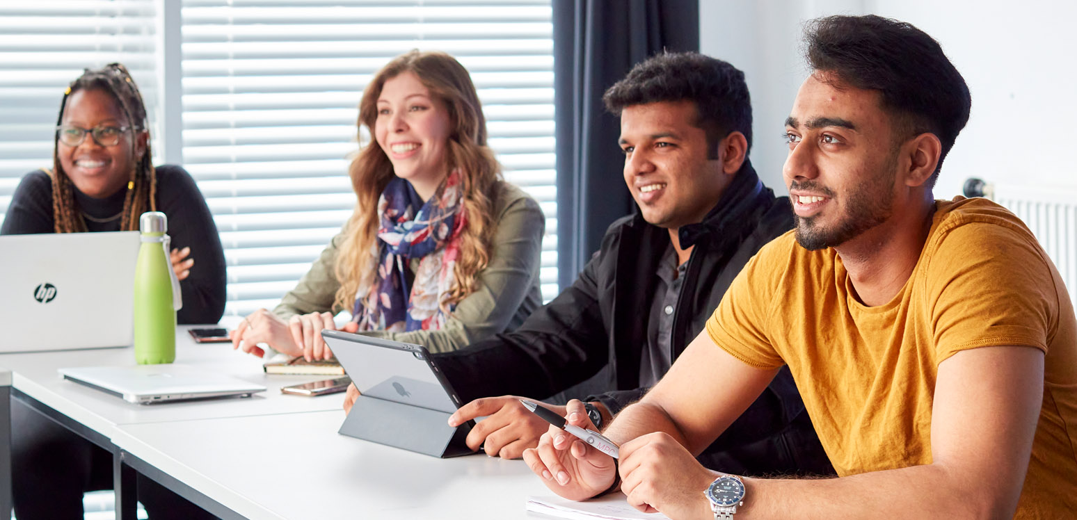 students at the school of law